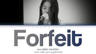 Download lagu BABY MONSTER (Rora) - Forfeit (cover by Kiana Ledé) (Color Coded Lyrics Eng/Rom/Han) mp3
