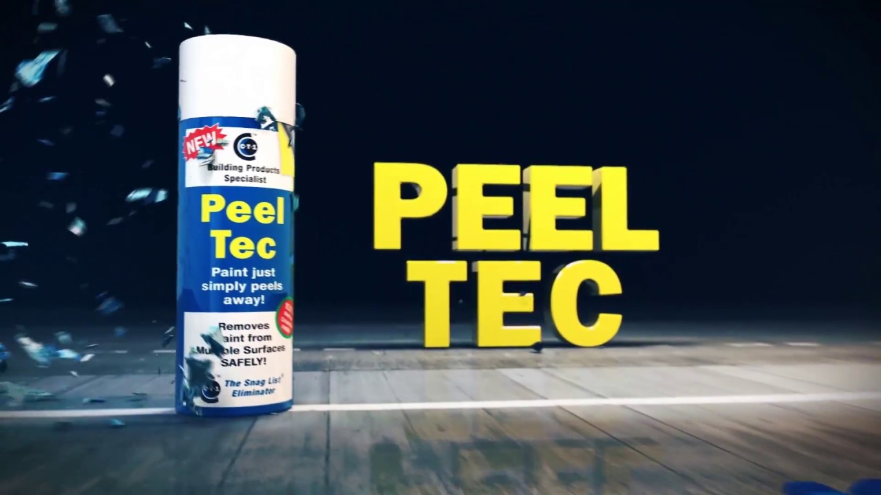 Peel Tec - Maling/ lakk og taggefjerner 