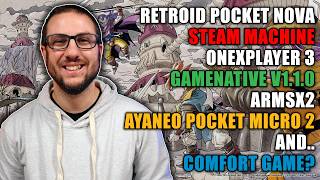 Retroid Pocket Nova news, ONEXPLAYER 3 pricing & Ayaneo Pocket Micro 2 // Joey's Retro Newscast