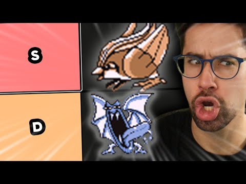 Ranking EVERY Gen 1 Pokemon Sprite