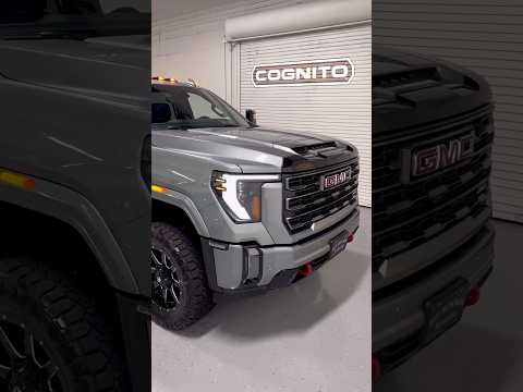 2024 GMC AT4 2500 with the Cognito 3" Performance Leveling Kit and Fox PS 2.0 IFP Shocks #shorts