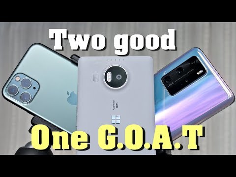 iPhone 11 Pro vs. Lumia 950XL vs. Huawei P40 Pro