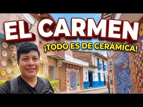 El Carmen de Viboral 🇨🇴 ¡La cerámica está por todas partes!