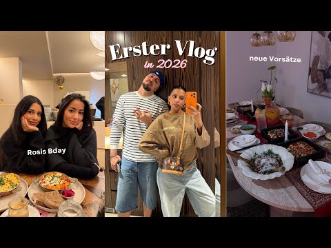 Girly Vlog *CHAOS* 🎀🙂‍↕️🫰🏽 - Rosie's birthday, new resolutions, unboxing ✨ | Sara & Dolunay