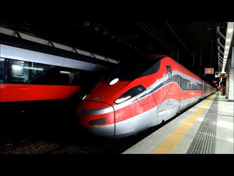 Treni AV a Torino Porta Susa - parte 1. Frecciarossa 500 e 1000.