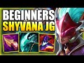 HOW TO PLAY SHYVANA JUNGLE & CARRY FOR BEGINNERS IN S12! Best Build/Runes S+ Guide League of Legends