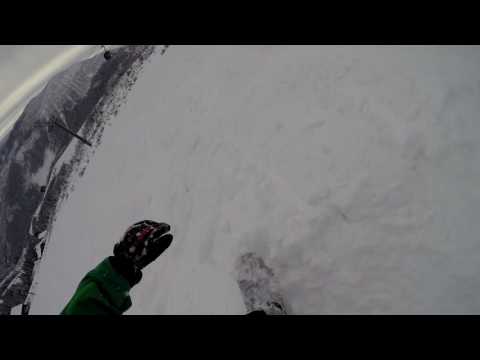 Black piste nr.32 from Chopok 2008m - Kosodrevina1488m (Jasna, Low Tatras, Slovakia)