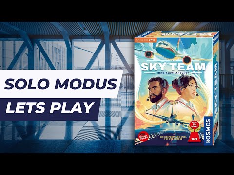 Sky Team Solo Variante erklärt und Let's Play | Spiel des Jahres 2024