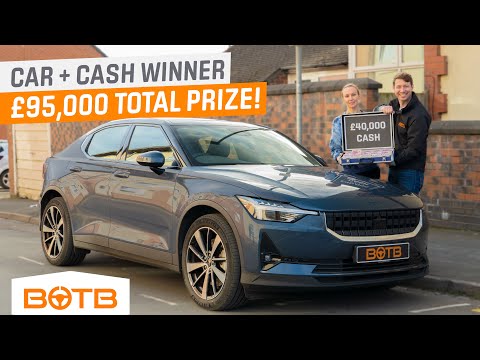 Totally Stoke'd! Eugenia Wins Polestar 2 Performance & £40,000 CASH! BOTB Midweek Car Winner