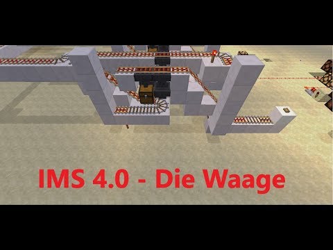 IMS 4.0 (Intelligent Minecart System) Folge 2 - Die Waage / Sehr genaue Minecart-Waage