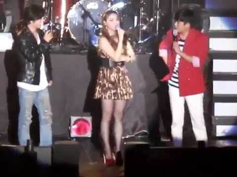 [FANCAM] 120825 Talk - Ailee & Im Tae Kyung & Hong Kyung Min @ Noblesse Concert