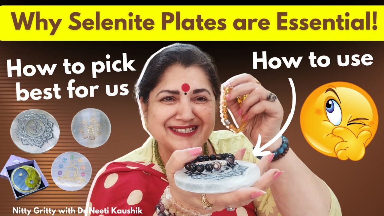 DISCOVER THE POWER  OF SELENITE PLATES FOR WEALTH  AND HEALING