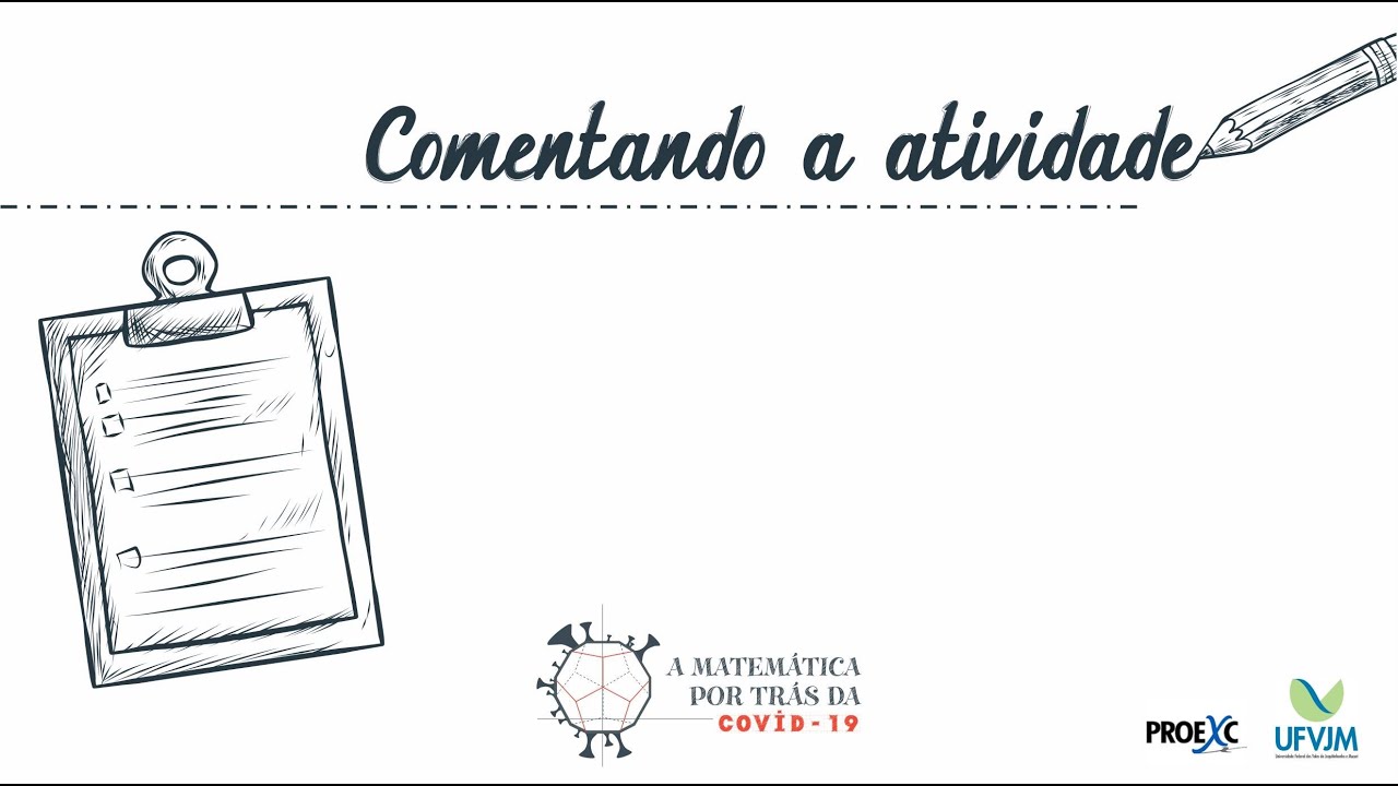 Comentando atividades: o Cólera