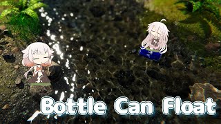 【ASMR】ARIA姉妹が川下りを眺めるだけの動画【Bottle Can Float】