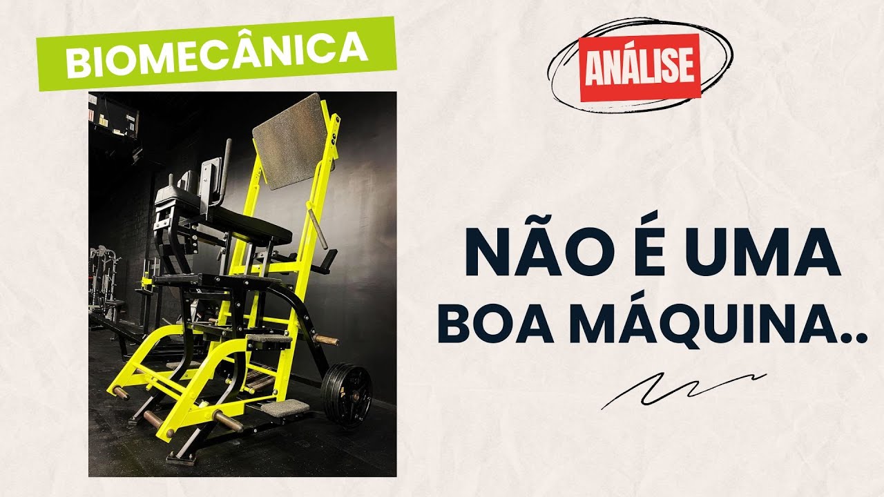 É por isso que ESSA MÁQUINA de Leg Press não é Boa" - H Squat Hammer Strength