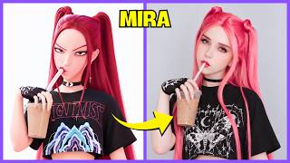 GUERREIRAS DO K-POP EM UMA VERSÃO TIKTOK 😱 🎶 RUMI 💜 ZOEY 🔥 MIRA ✨ ABBY SAJA ⭐ QUIZAKI