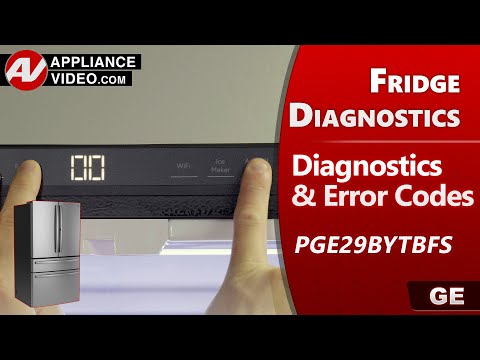 GE / Hotpoint Refrigerator - Diagnostics, Error Codes & Troubleshooting by a Factory Technician