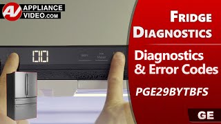 GE / Hotpoint Refrigerator - Diagnostics, Error Codes & Troubleshooting by a Factory Technician