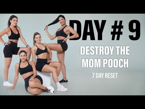 DAY 9 FIX THE MOM POOCH HIIT | Mini Challenge 🔥