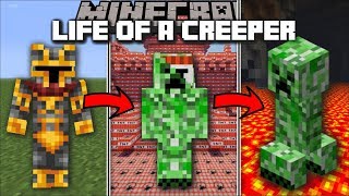 Minecraft LIFE OF A CREEPER MOD / FIGHT AND BLOW UP TNT AS A CREEPER!! Minecraft