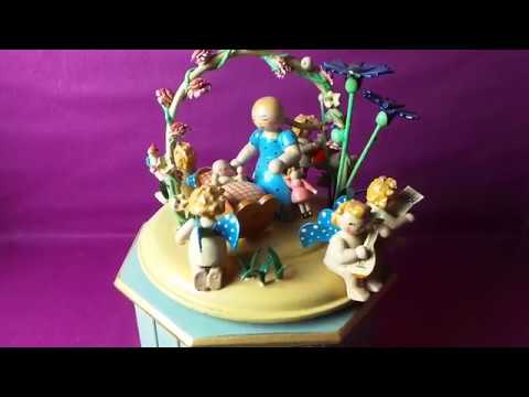 Steinbach uralte Spieluhr Nr.114 - seltenes Sammlerstück as dem Erzgebirge