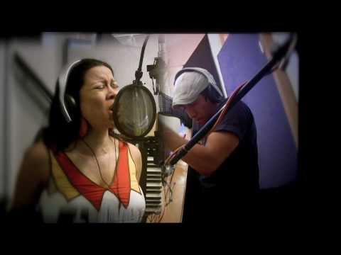 Edmar Castaneda recording "CANTO" in studio in HD