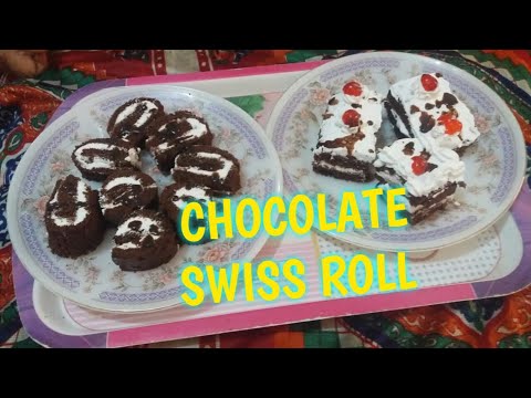 HOW TO MAKE CHOCOLATE SWISS ROLL