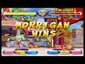 Super Gem Fighter Arcade CPS2 Morrigan Special Win Poses