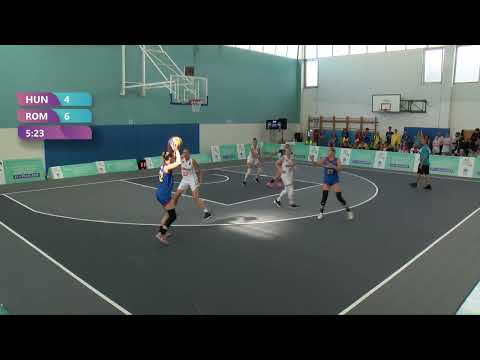 EYOF MARIBOR DAY 2 BASKETBALL GAME 10 GIRLS HUN - ROM