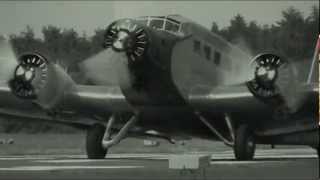 preview picture of video 'Junker 52/3 /BMW132 Radial engines / Arnsberg Echthausen'