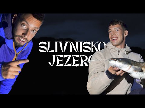 Prvič sva lovila na Slivniškem jezeru!