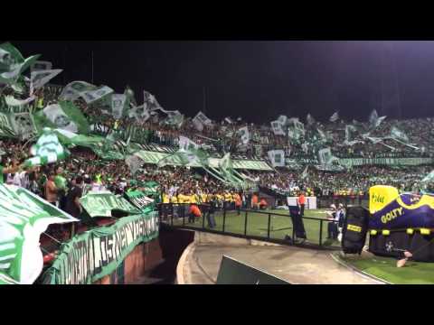 "Te Quiero Como Ami Vieja  ( la banda los del sur)" Barra: Los del Sur &bull; Club: Atlético Nacional