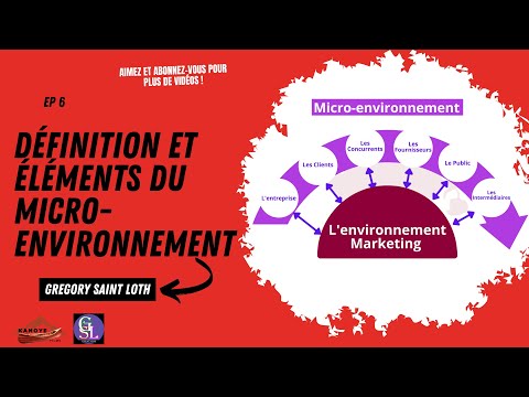 Définition et éléments du micro environnement