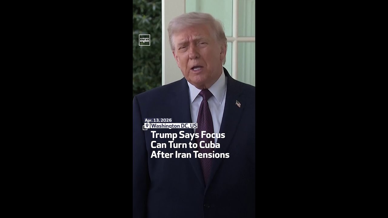Video | Trump Says Focus Can Turn to Cuba After Iran Tensions