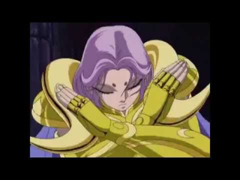 Aries Mu VS Aphrodite e Death Mask Legendado