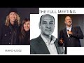FULL STAFF MEETING MARCH 2022 TO DISCUSS BRIAN