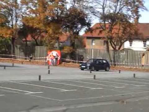Avtoslalom Maribor 23.10.2005 - Schkorc prva vožnja