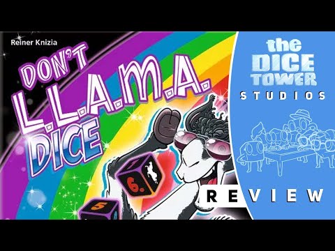 Don't Llama Dice Review: Save That Llama Drama For Your Knizia