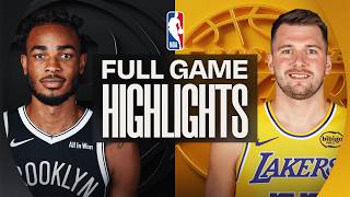 Game Recap: Lakers 116, Nets 99