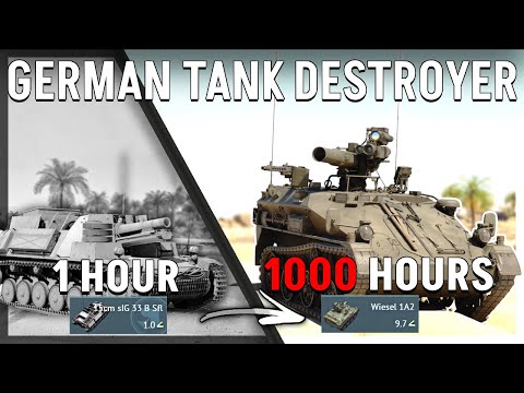The Entire German Tank Destroyer Line - 5 Kills in Each Tank