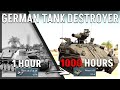 The Entire German Tank Destroyer Line 5 Kills In Each Tank