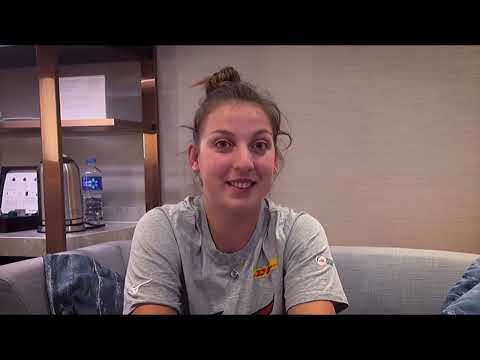 Iris Scholten (Netherlands) talks about herself and her adventure during the VNL