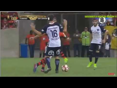 Golazo de Miguel Trauco - Flamengo 2 x 0 San Lorenzo - Copa Libertadores