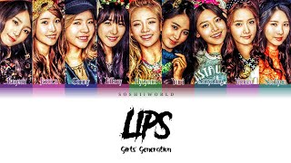 Girls’ Generation (少女時代) – LIPS (Lyrics)