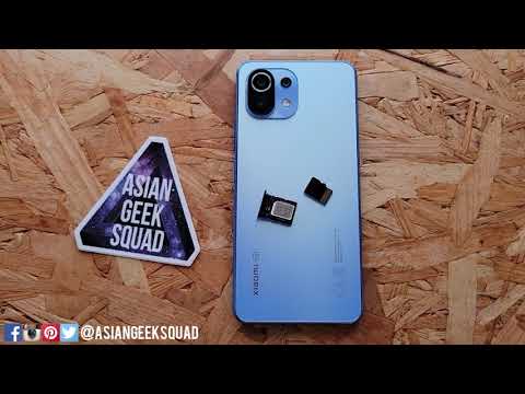 Xiaomi 11 Lite 5G NE - How to use SIM 1, 2 (dual nano SIM, microSD)