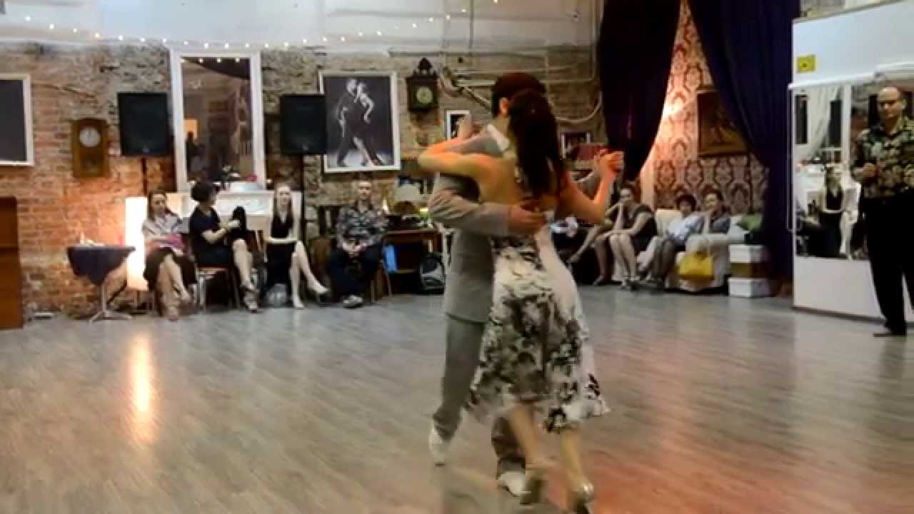 Mathias Batista Aleman y Sonia Cantero - El panuelito - Milonga Russia 2014
