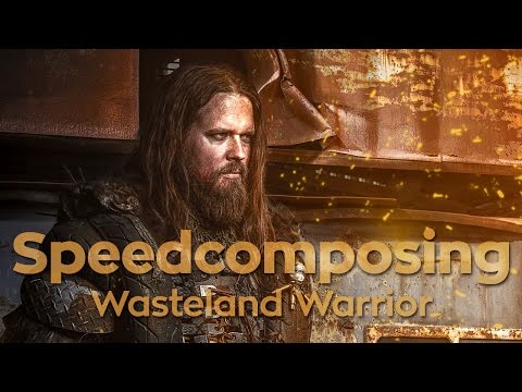 Photoshop CC Speedcomposing Wasteland Warrior - German (HD)
