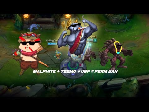 U.R.F. TEEMO & MALPHITE OP