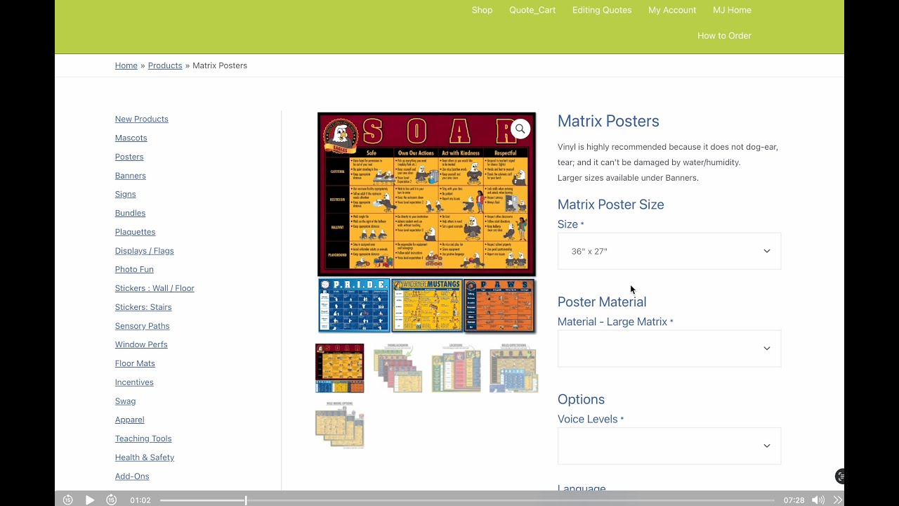 Mascot Junction Quote System