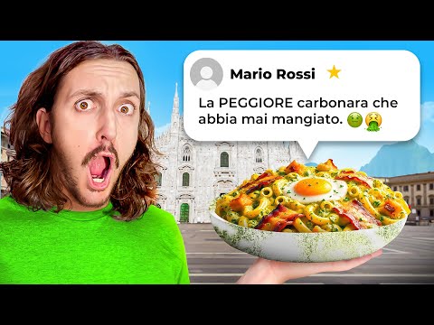 24 ORE SOLO PEGGIORI RISTORANTI Per TURISTI a MILANO